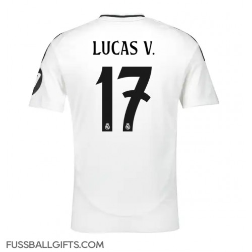 Real Madrid Lucas Vazquez #17 Fußballbekleidung Heimtrikot 2024-25 Kurzarm